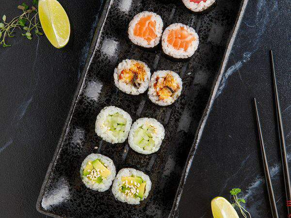 Баклажан Горьковская - Ролл с огурцом