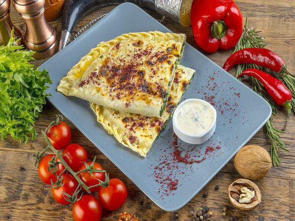Шуша - Кутаб с сыром и зеленью