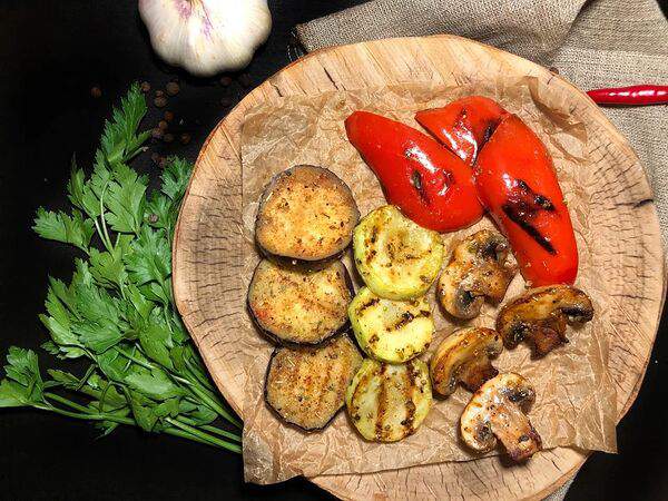 Вкус еды - Овощи на гриле