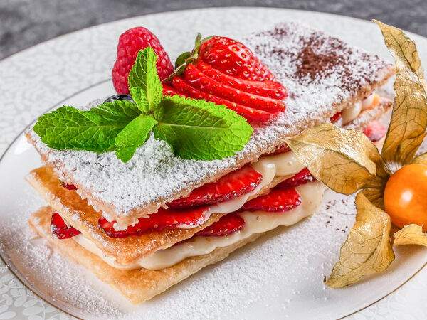 Пунта Прима - Мильфей с клубникой