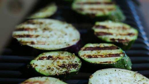 Инжир - Цукини на гриле