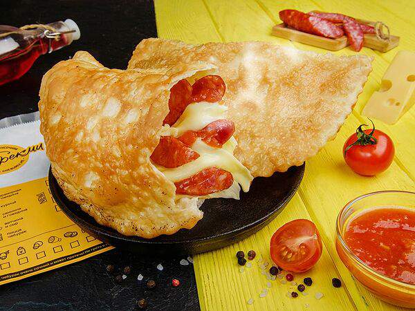 Чебурекми - С охотничьими колбасками