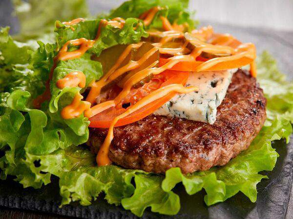 #FARШ - Бургер Блю чиз в листьях