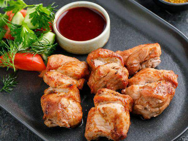 Баклажан Горьковская - Шашлык из индейки