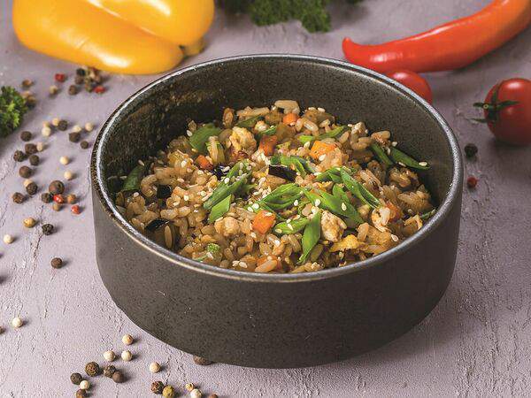 Хлебные истории - Рис с овощами и яйцом