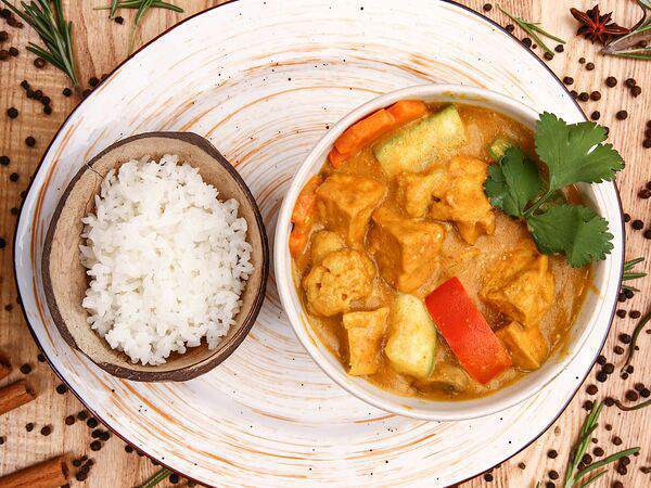 Hanoi City - Карри Чай с рисом