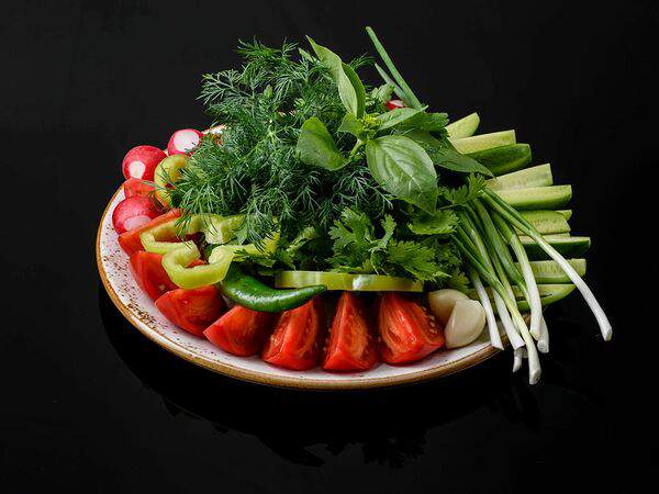 Чайхона Уют - Овощная грядка