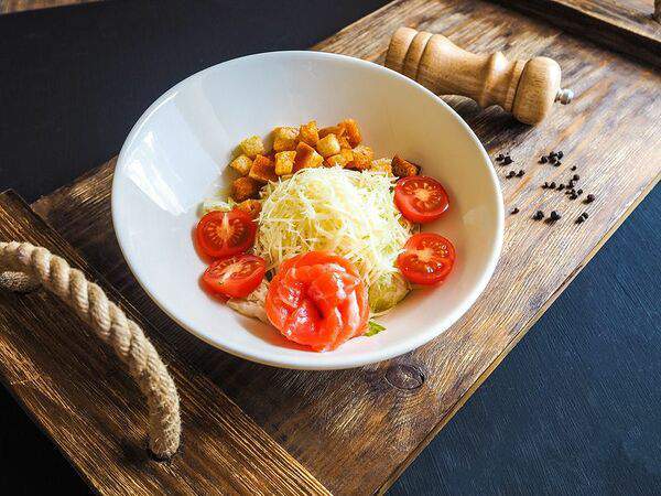 Кафе Арагви - Цезарь с лососем