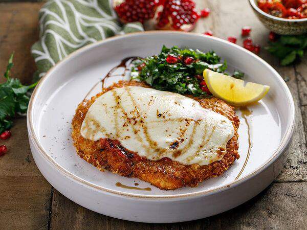 Маймун - Цыпленок в панировке с сыром Моцарелла