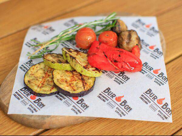 Бур бон паб - Овощи на гриле