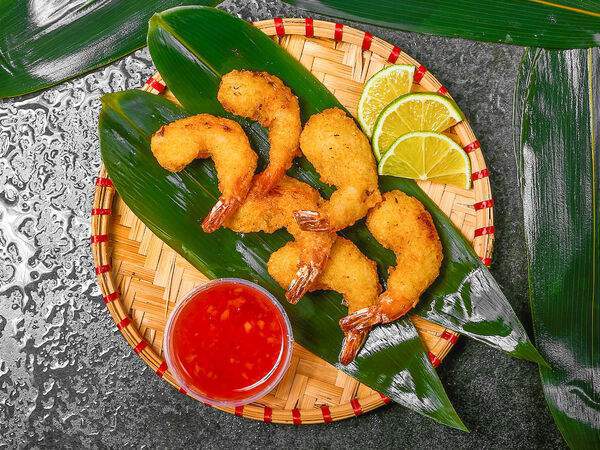 WokPho - Креветки тигровые во фритюре