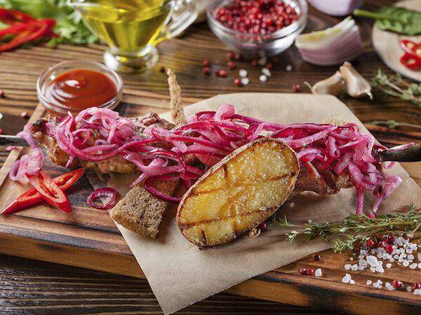 Шварцкайзер - Шашлык из cвинoй шеи