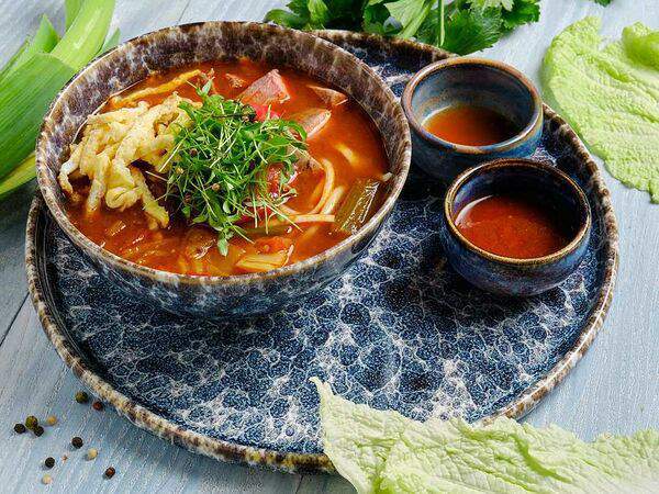 Мархаба - Суп Лагман с бараниной