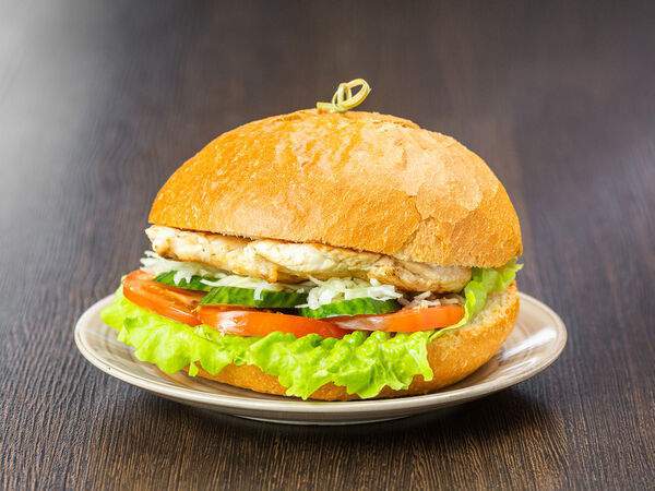Кафе-гриль Serbia - Бургер Филе куриной грудки
