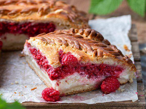 Время вкусных путешествий - Творожник с натуральной лесной малиной