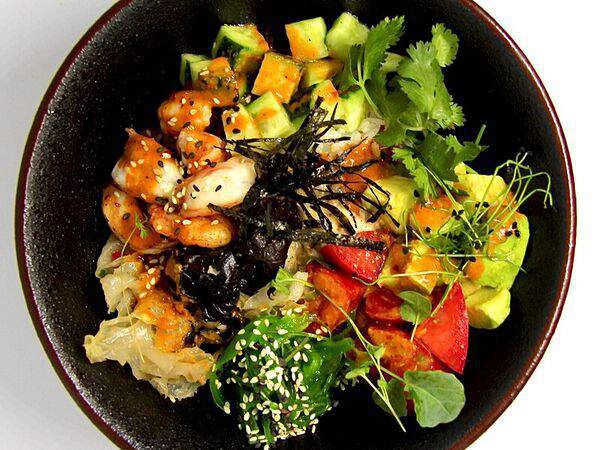 Самба суши - Поке с креветками