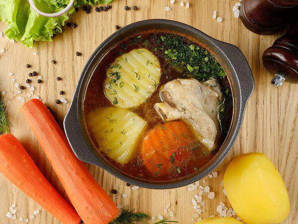 Чайхона & Kebab - Суп Шурпа с бараниной