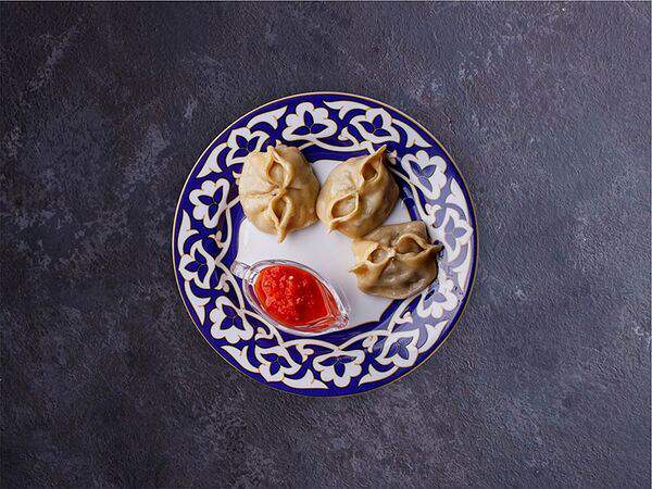 Пахлава - Манты с рубленой говядиной на пару