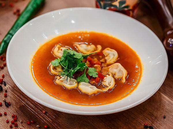 Чайхана Хавас - Суп Чучвара шурпа