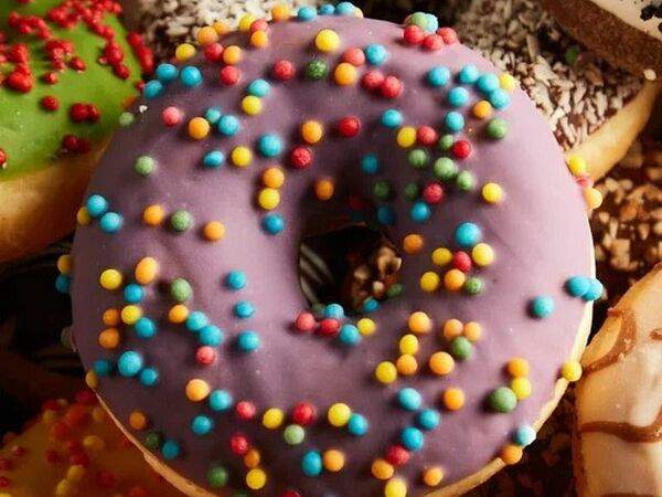 Crazy Brothers - Донат с черничной начинкой