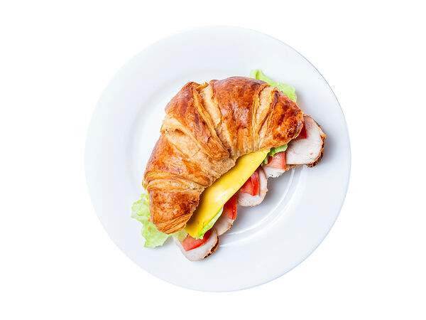 Мандарин - Круассан Цезарь с цыплёнком