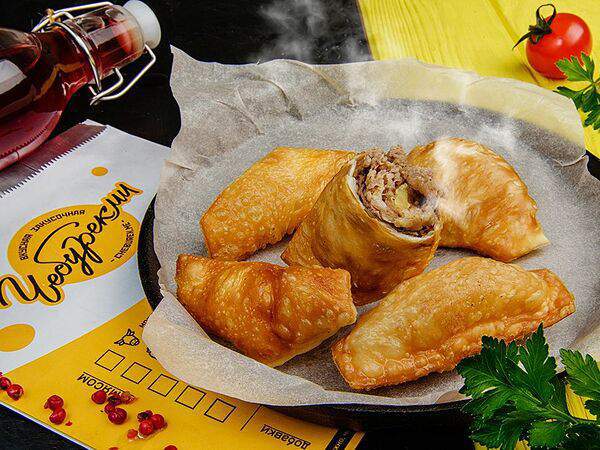 Чебурекми - С говядиной и свининой