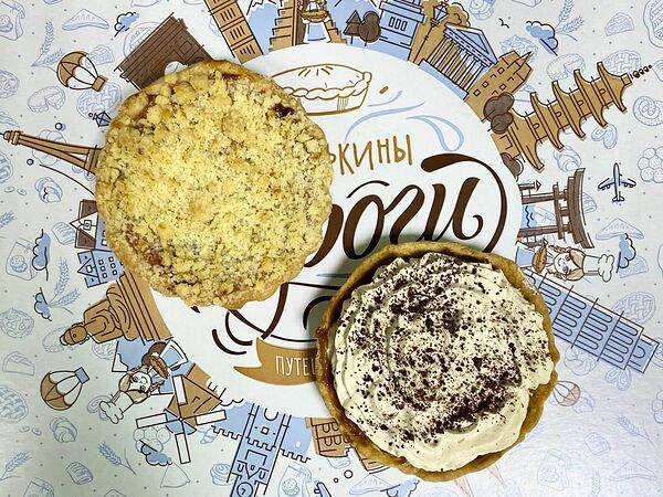 Машенькины пироги - Мини-сет Баноффи и Английский крамбл