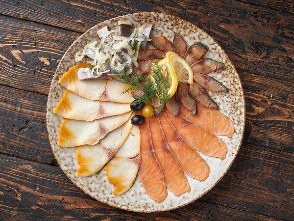 Югославия гриль - Рыбная тарелка