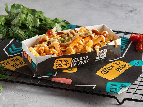 Port-O-Drive - Картофель фри с беконом и халапеньо