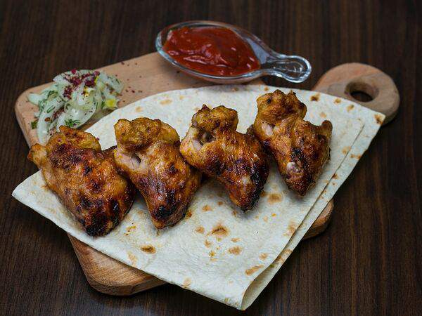 Шашлыки шаурма пекарня - Шашлык из куриных крыльев