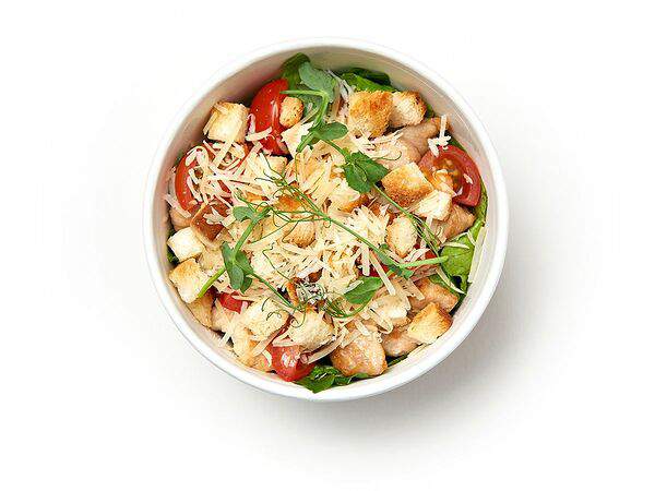 Бык Дэйли - Салат Цезарь с курицей