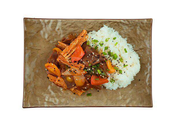 Алые паруса - Мясо с овощами