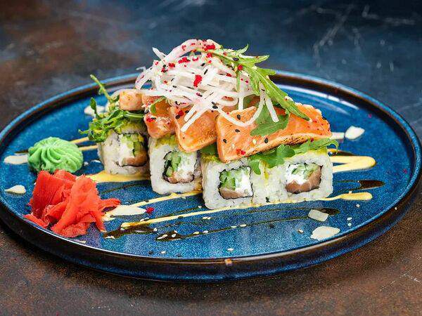 Тема Бар - Сашими из лосося