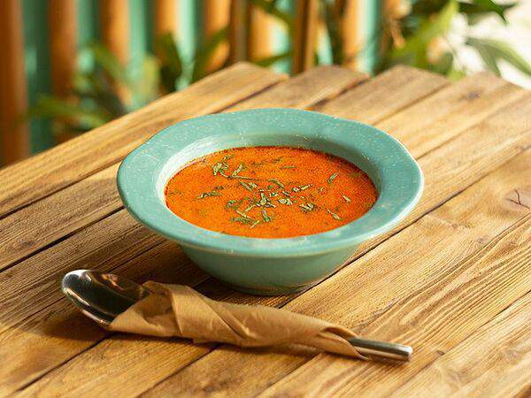 Кофейня Зеленая Улица - Суп кокосовый с куриным филе