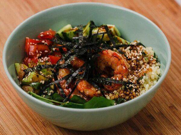 Brioche - Боул с креветками