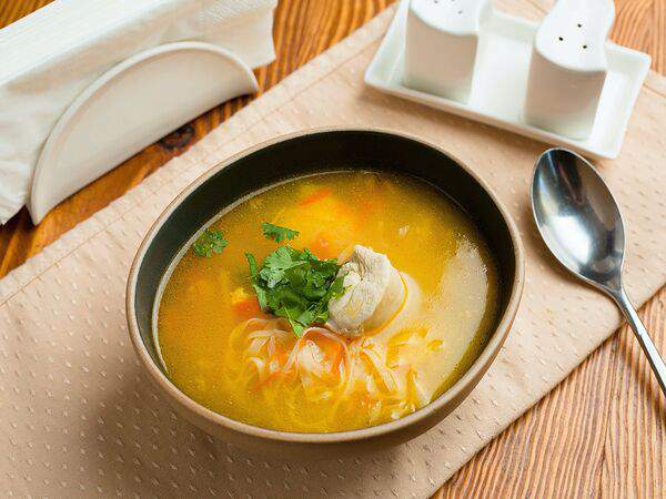 Трапеза - Куриный суп-лапша