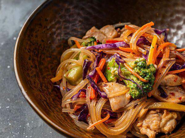 Фиши - Лапша по-сингапурски