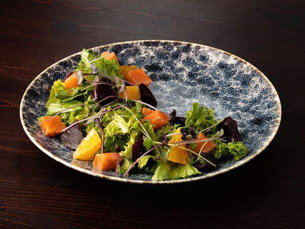 Территория - Салат с печеной свеклой и апельсинами