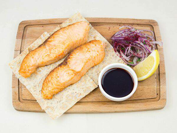 Зимний сад - Семга на углях