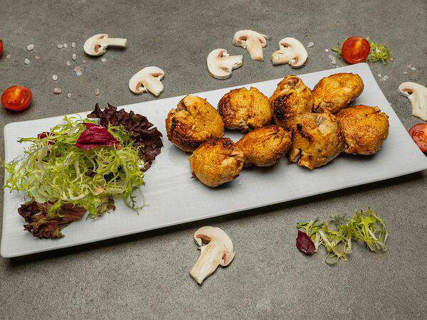 Долина солнца - Шампиньоны на мангале