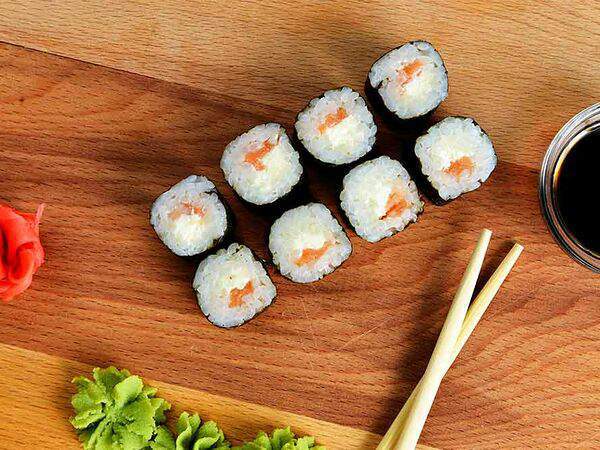 Японец - Сяке с сыром