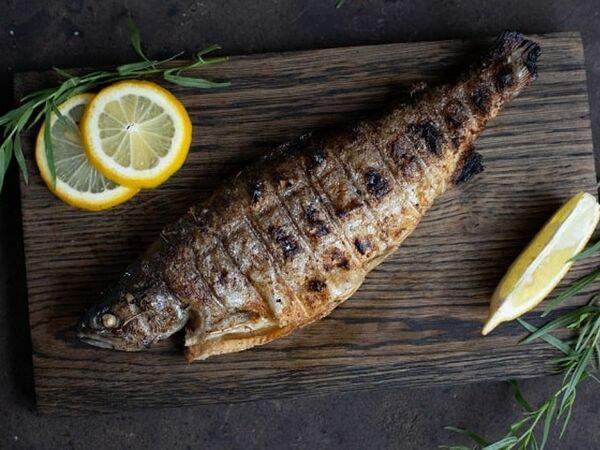 Хочу шашлык на углях - Форель на мангале