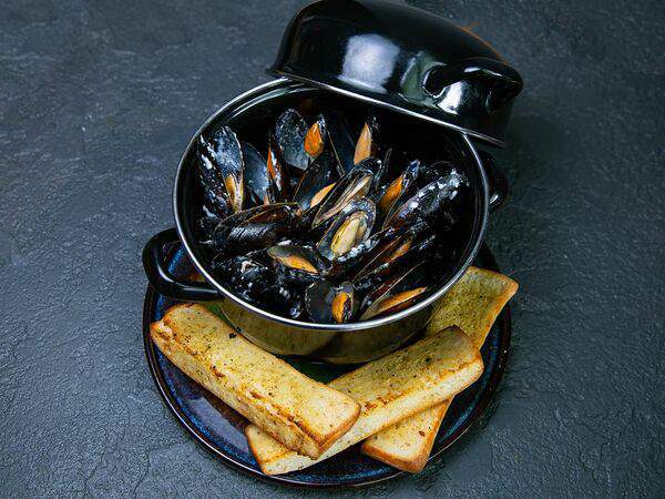 На крючке - Мидии в соусе