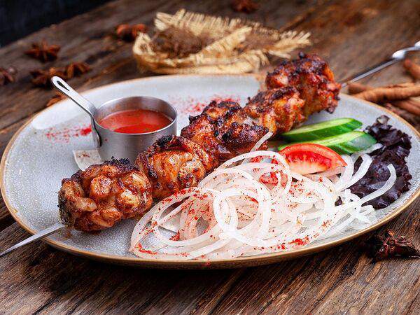 В Шатрах - Шашлык из курочки