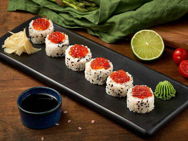 Рыбная мануфактура №1 - Норвежский ролл с красной икрой