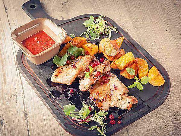 Чайхона №1 Братьев Васильчуков - Шаш-кебаб из курицы по-кавказски