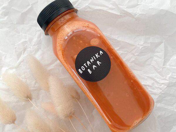 Botanikabar - Сок Яблоко-морковь собственного производства