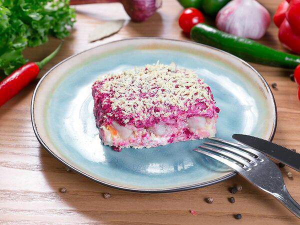 Скалки - Салат Сельдь под шубой