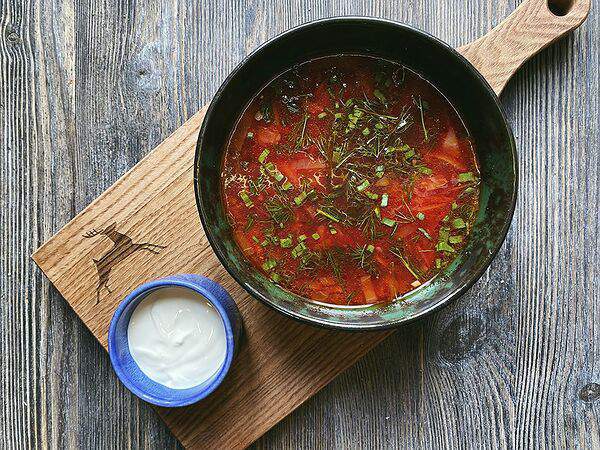 Ресторан и бистро "Чаща" - Борщ с говядиной