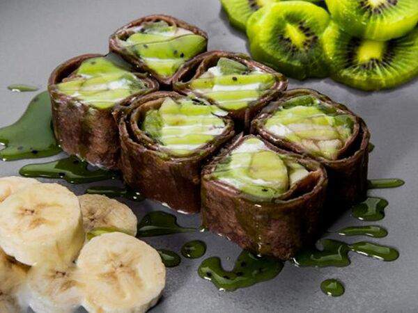 Foodmarket #FaceRoll - Сладкий ролл Киви-Банан